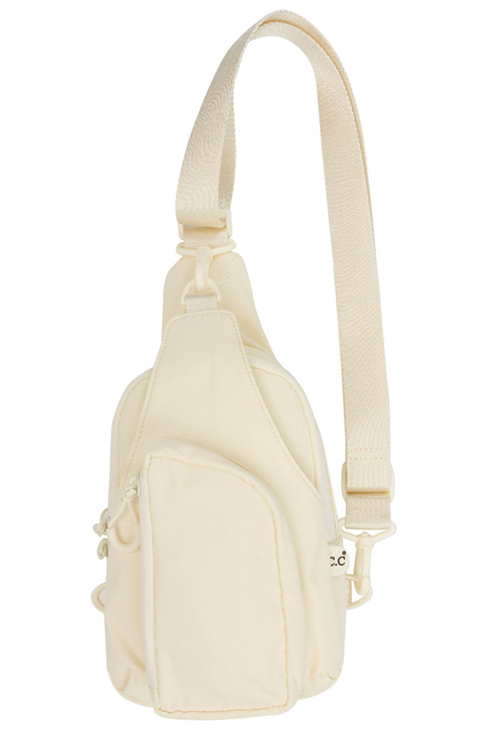 C.C Solid Crossbody Sling Bag