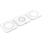 3-in-1 Magnetic Wireless Charger Pad Stand - Fast Wireless Charging Dock Station