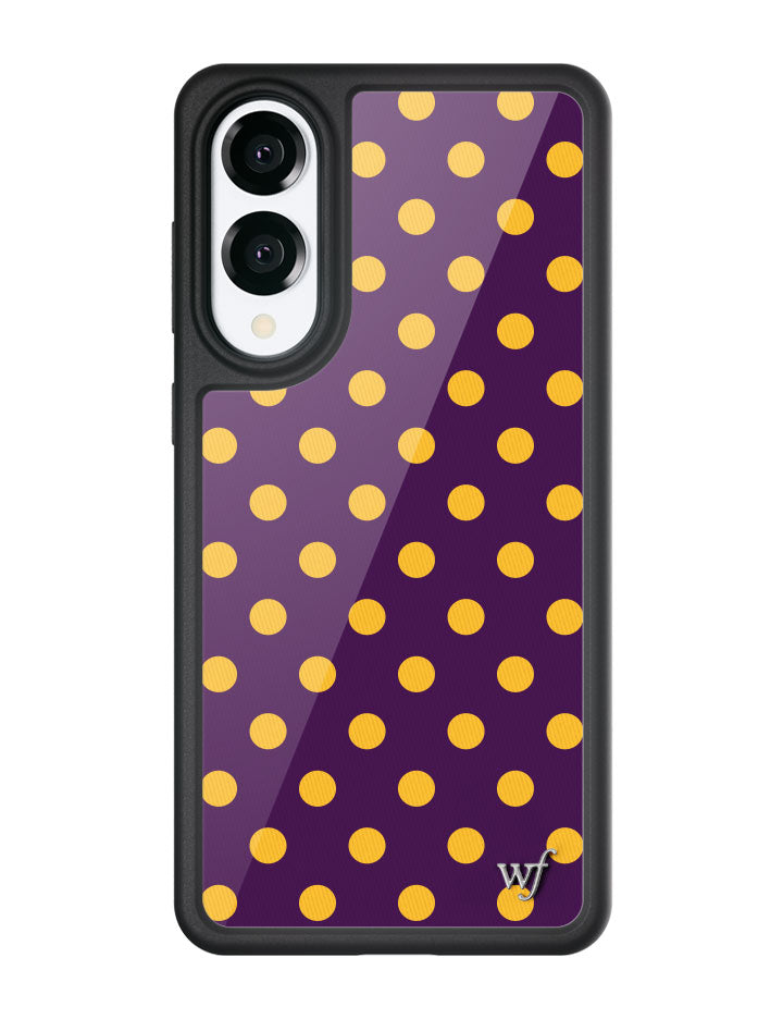Polka Dot | Purple and Yellow Samsung Galaxy Case