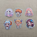 Cute Baby Kawaii Zodiac Stickers