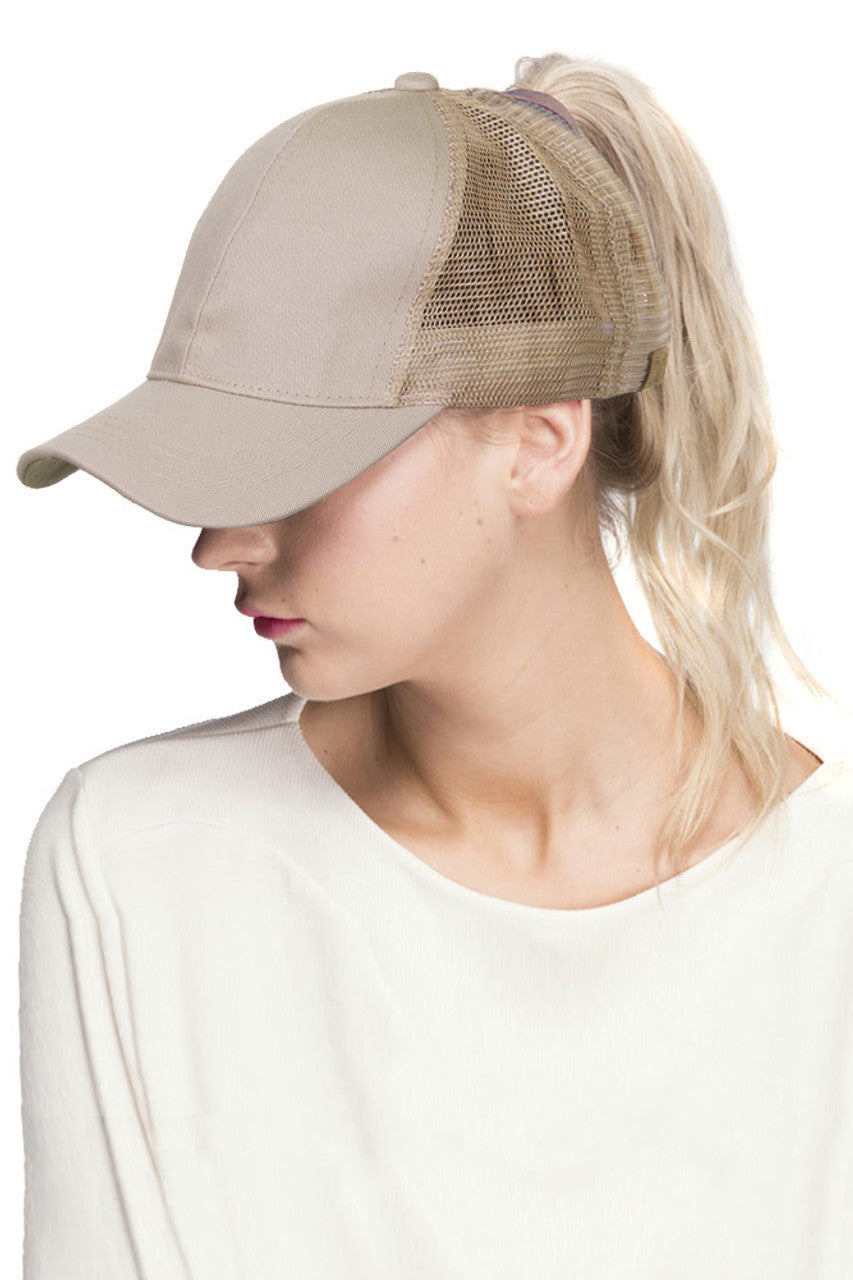C.C BASEBALL PONYCAP