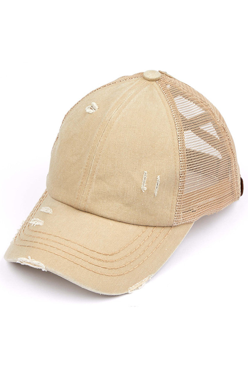 C.C BASEBALL PONYCAP