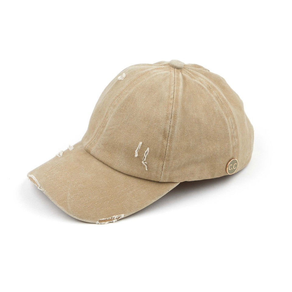C.C BASEBALL PONYCAP