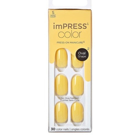 KISS ImPRESS Color Press-on Nails