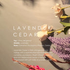 Lavender Cedar Candle