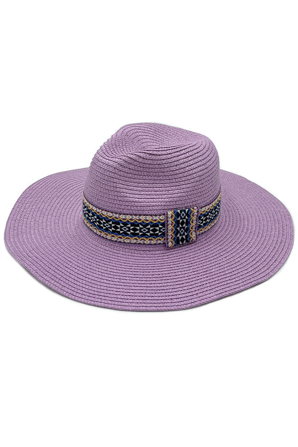 Aztec Band Panama Hat