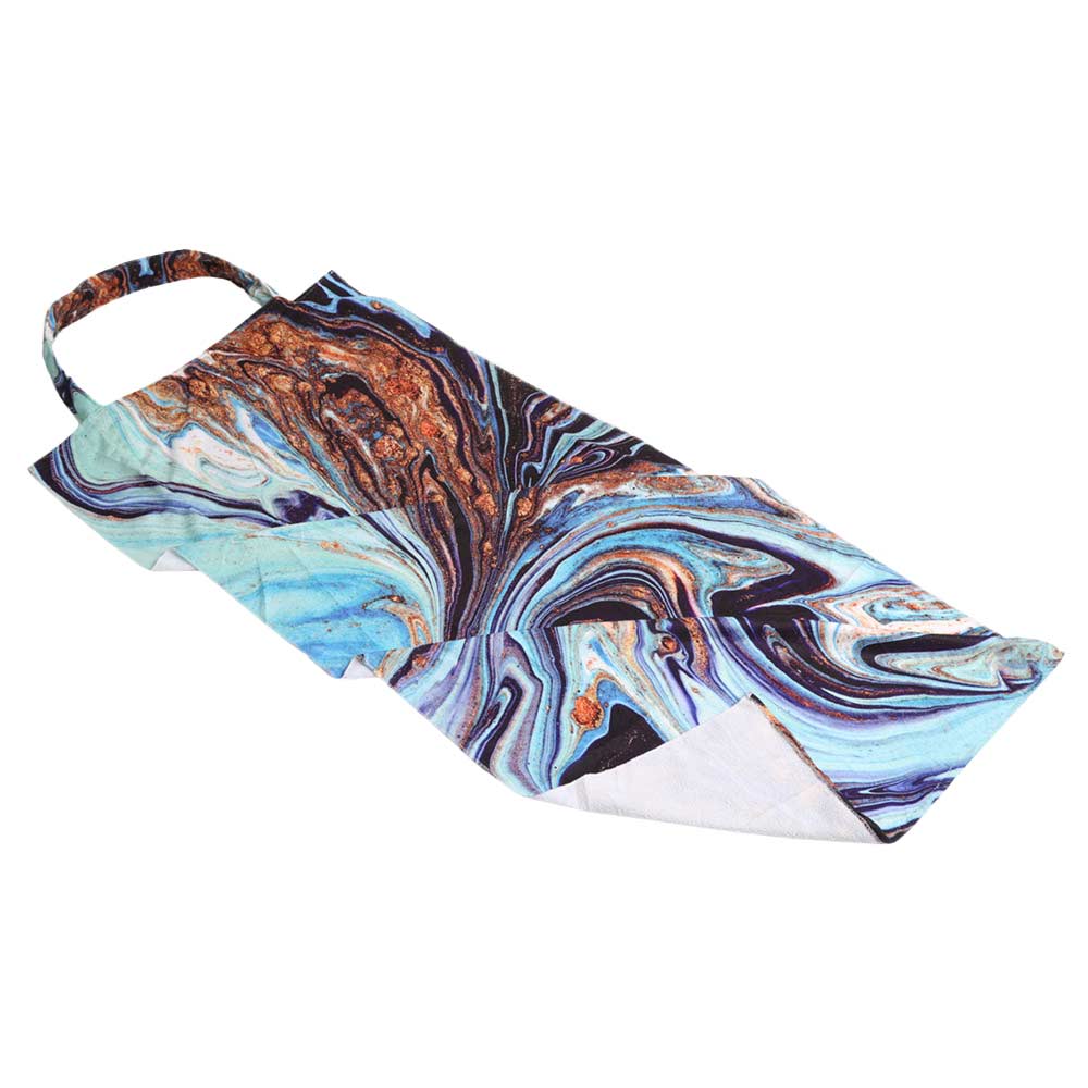 Abstract Print Beach Towel and Tote Bag