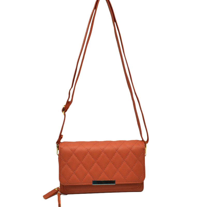 Beautiful Minimalist PU Lather Quilted Flap Bag
