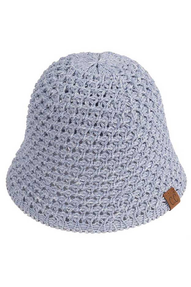 C.C Solid Knit Bucket Hat