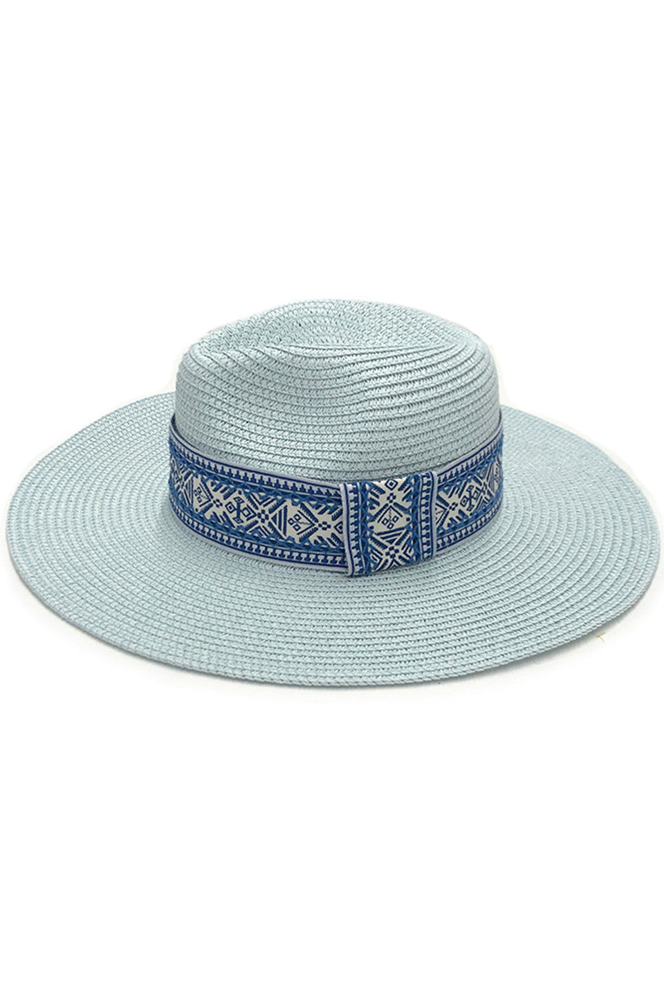 BOHO BAND PANAMA HAT