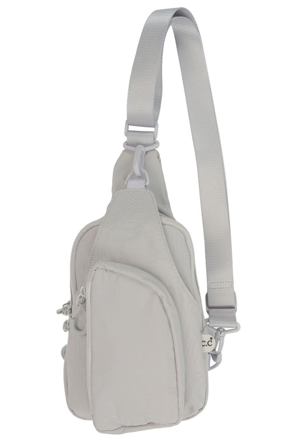 C.C Solid Crossbody Sling Bag
