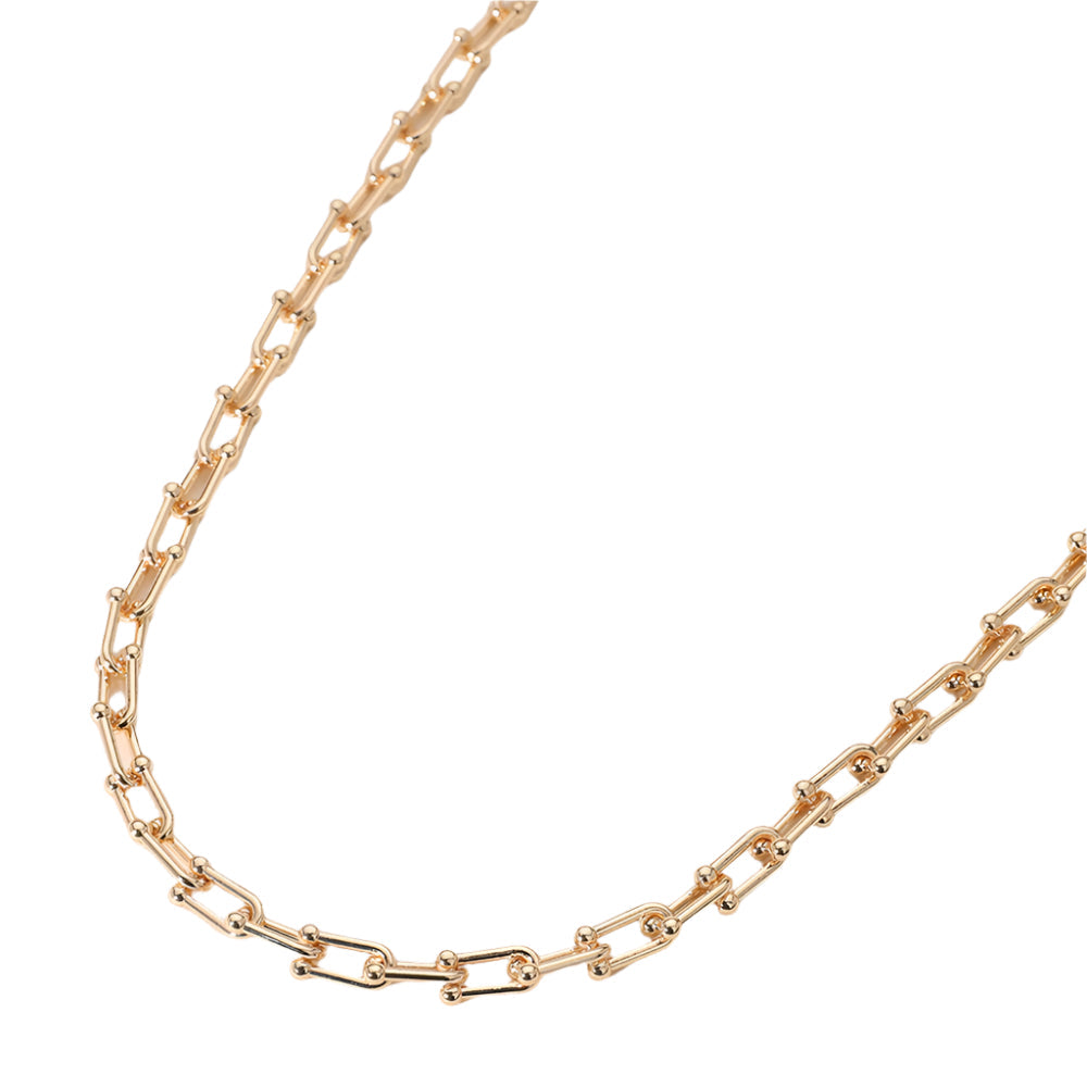 18K Gold Dipped Hardware Chain Necklace
