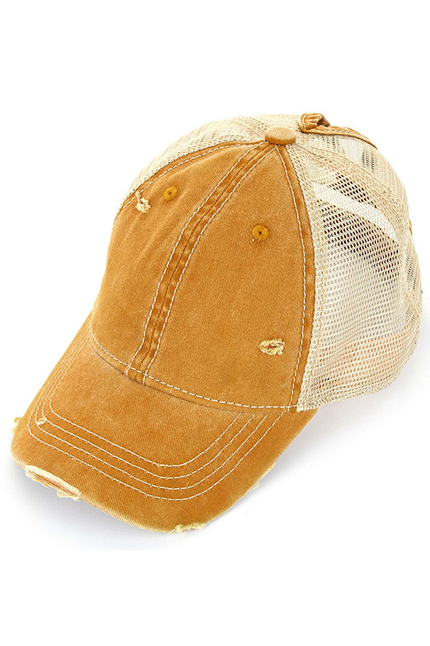 C.C BASEBALL PONYCAP