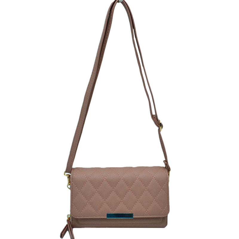 Beautiful Minimalist PU Lather Quilted Flap Bag