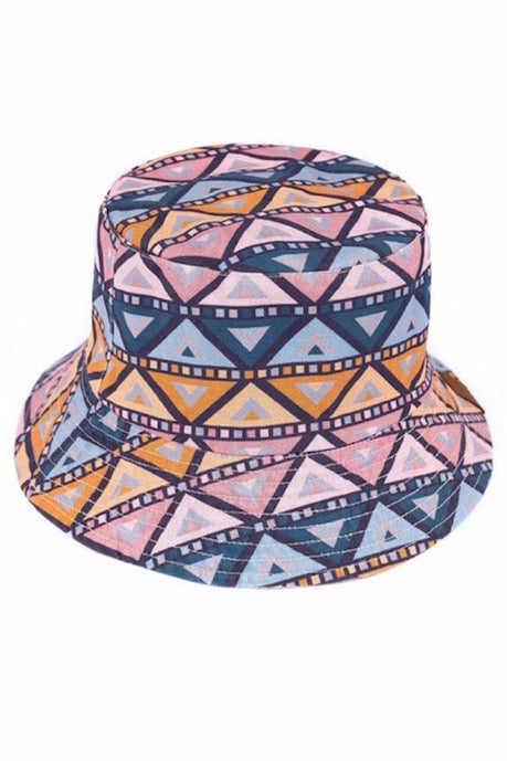 C.C Aztec reversible bucket hat
