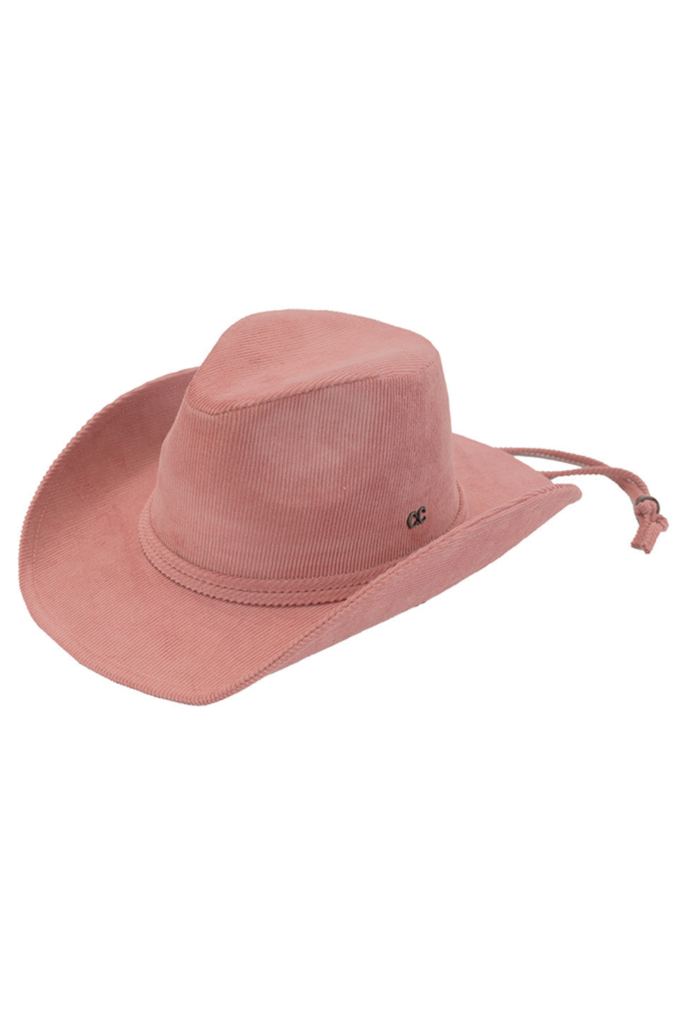 C.C Chin Straps Corduroy Cowboy Hat