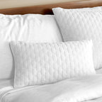 Bamboo Cotton Decorative Throw Pillow- Snow