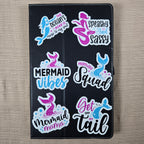 Mermaid with Quote Stickers