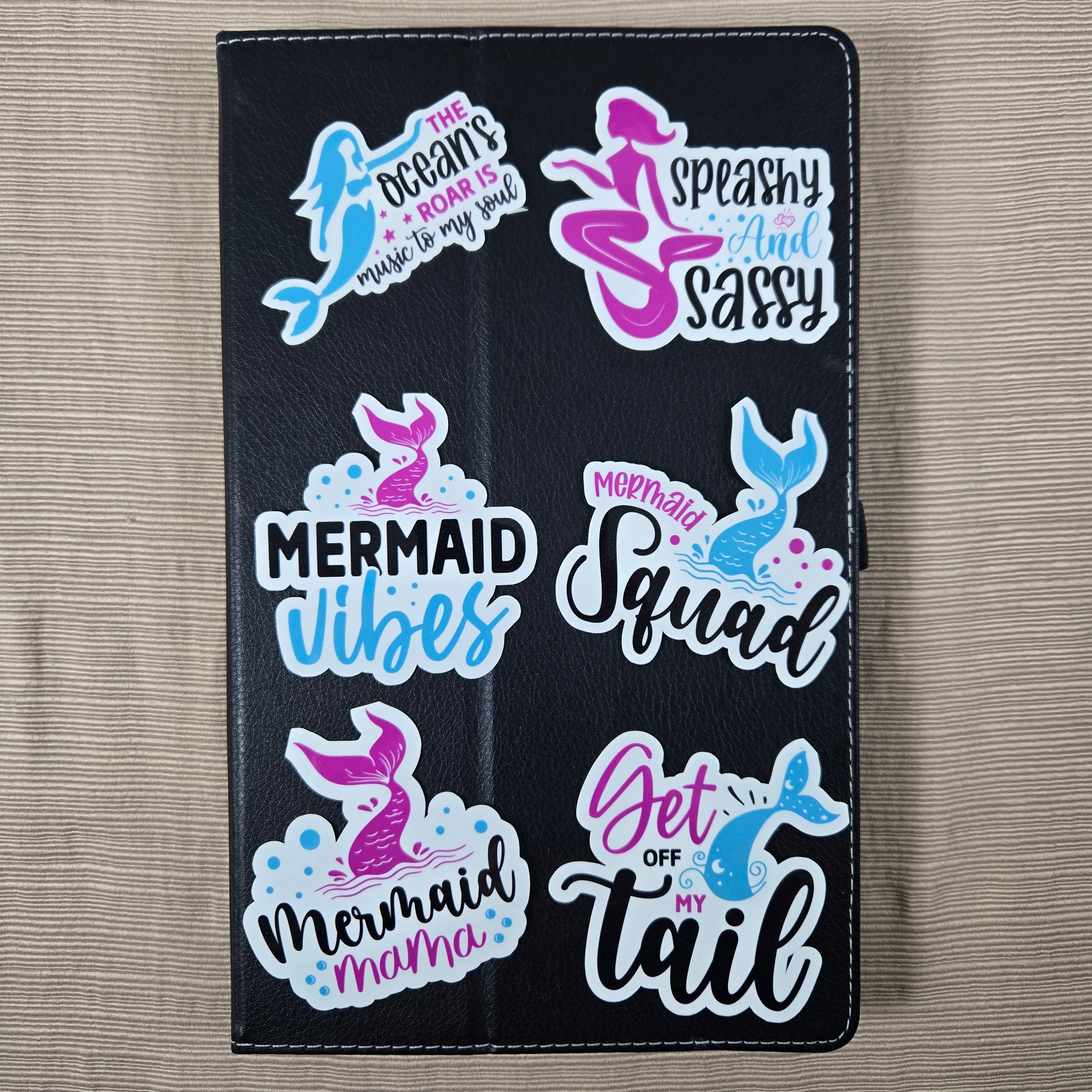 Mermaid with Quote Stickers