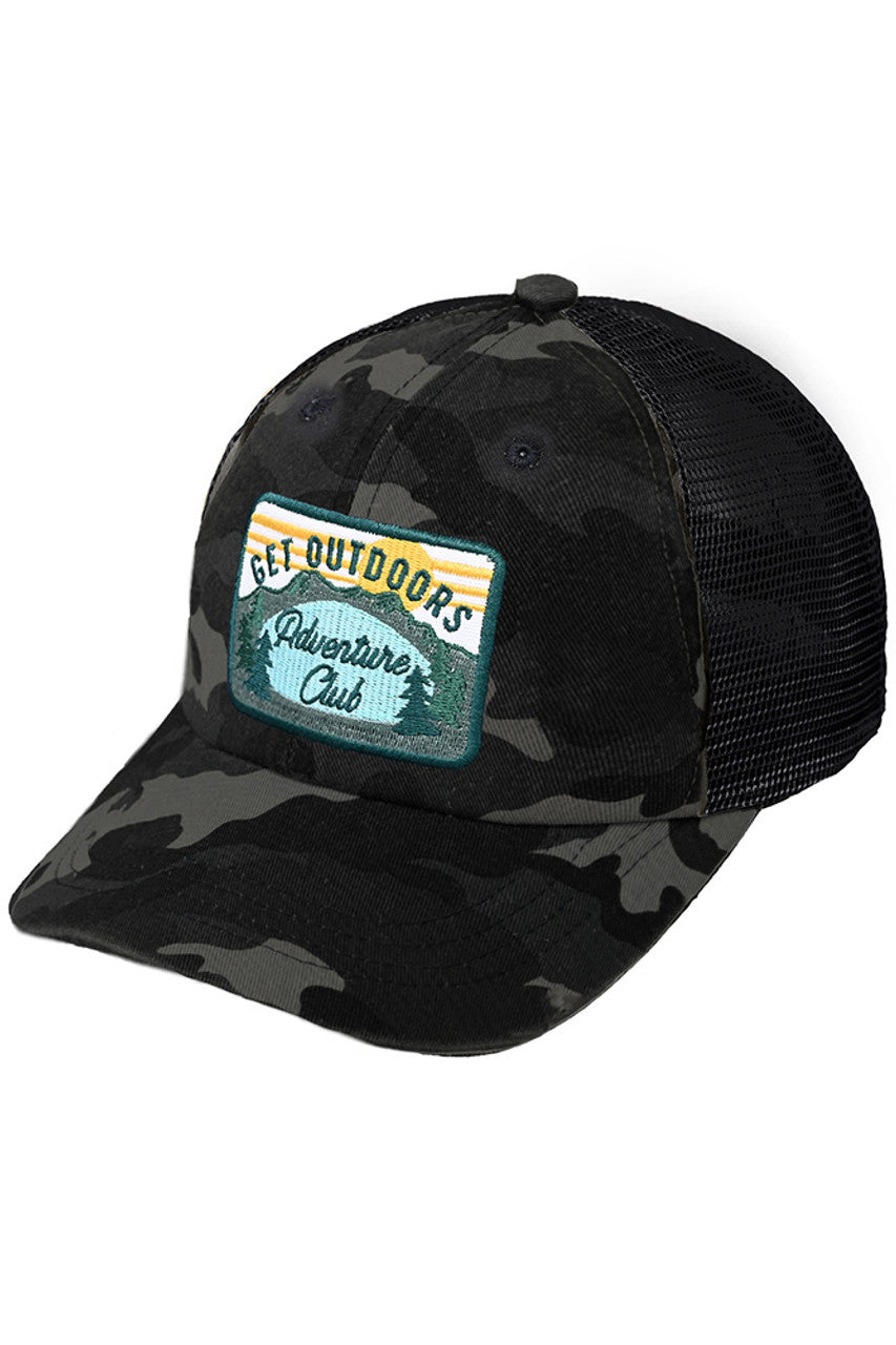 C.C GET OUTDOORS Embroidery Patch Baseball Cap