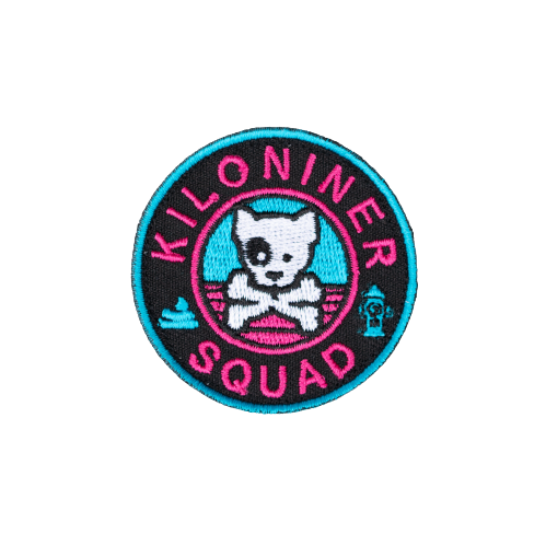 MINI DOG & CROSSBONES PT Morale Patch