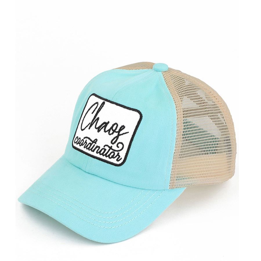 C.C CHAOS COORDINATOR PATCH PONY CAP