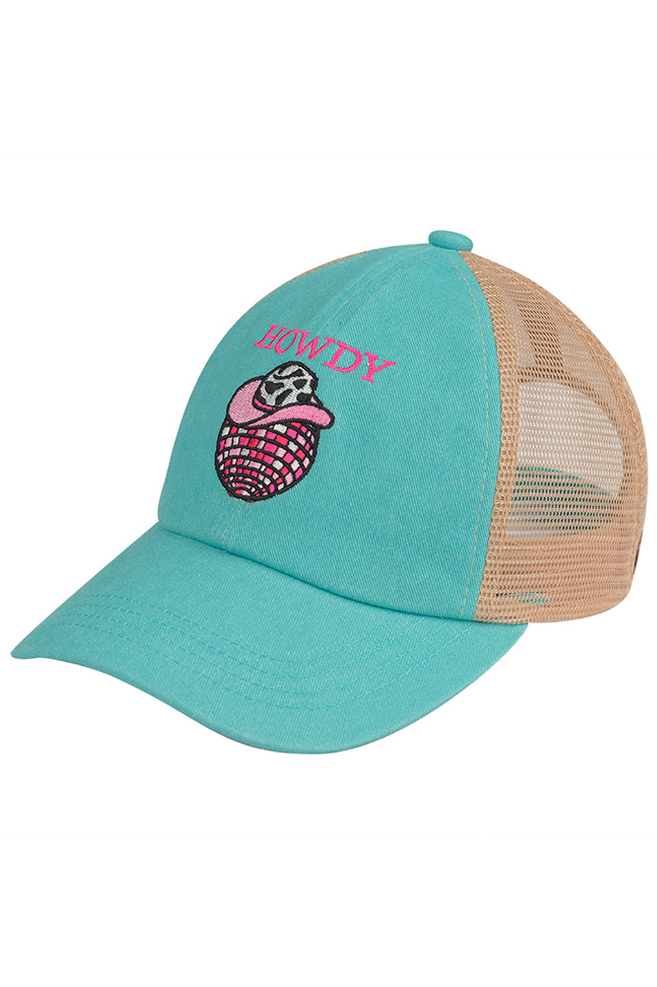 C.C Howdy Discoball Embroidered Baseball Cap