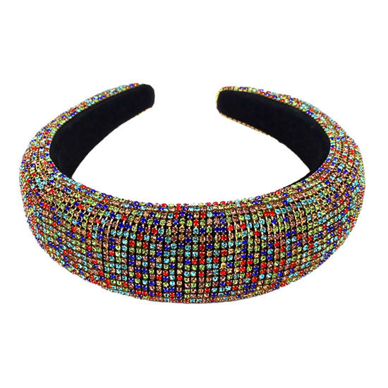 Shiny Rhinestone Pave Headband