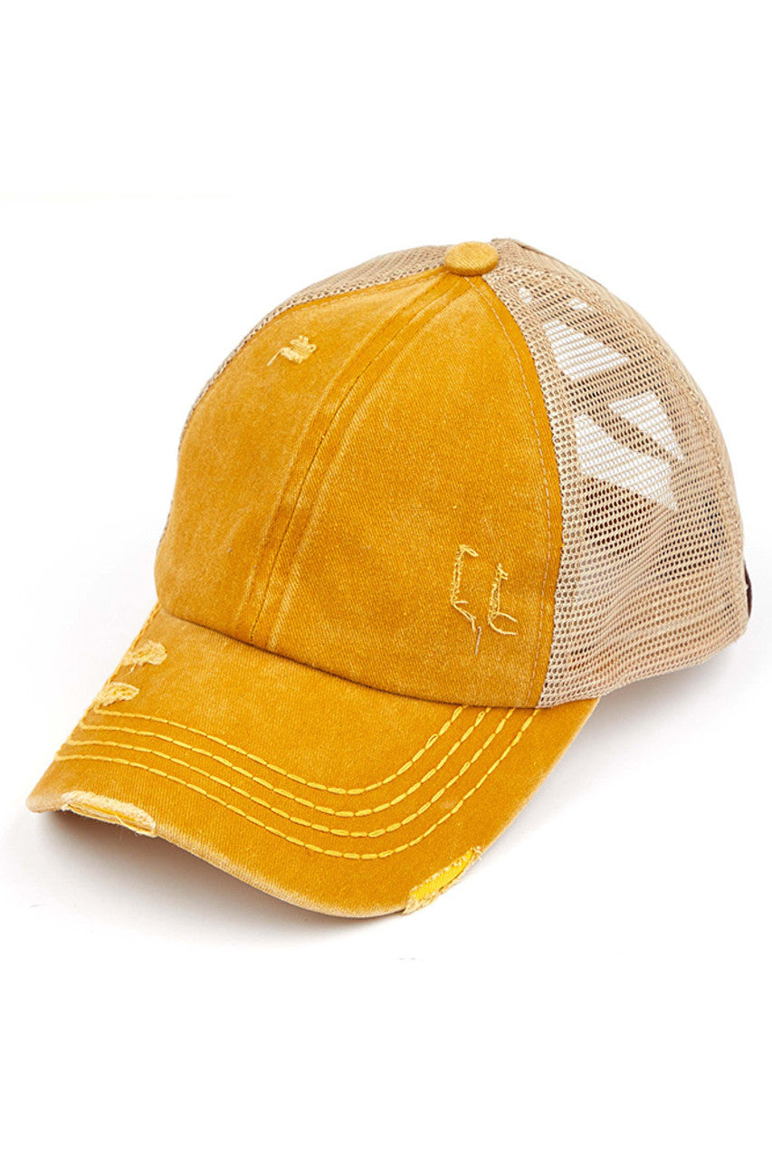C.C BASEBALL PONYCAP