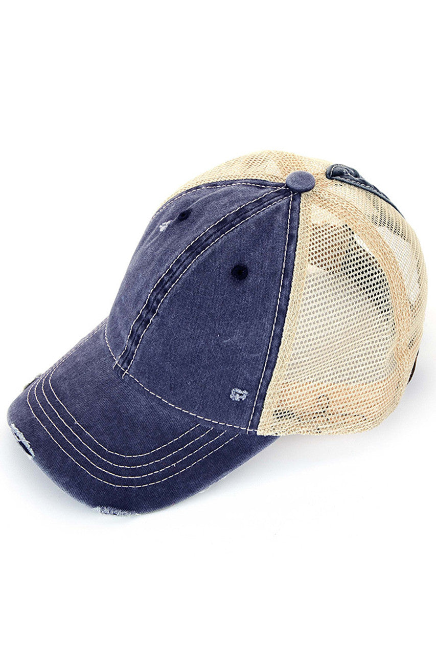 C.C BASEBALL PONYCAP