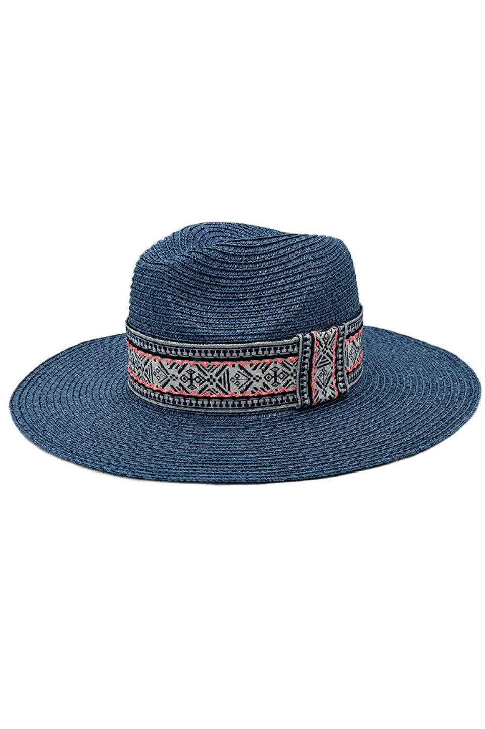 BOHO BAND PANAMA HAT