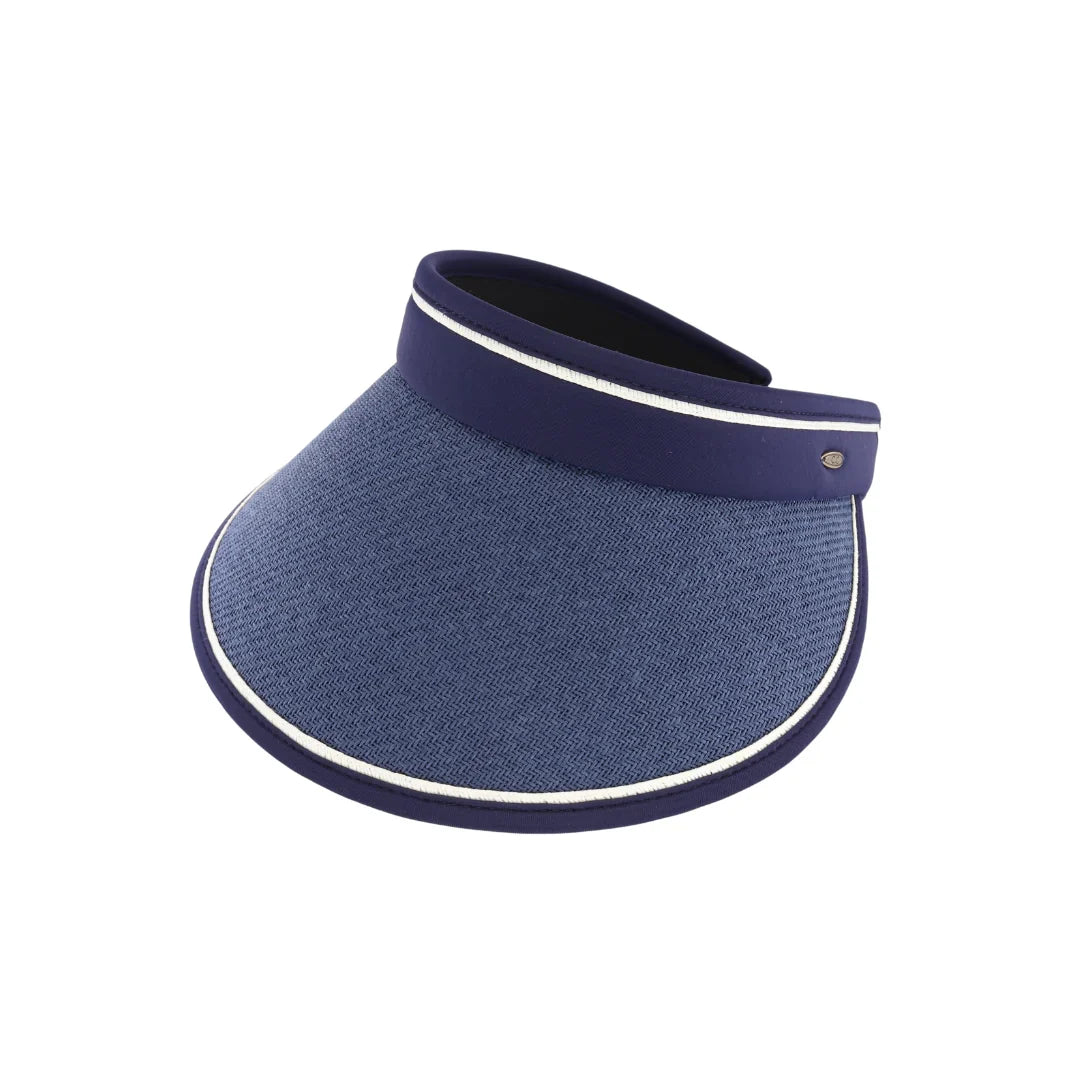 Bold Adjustable Straw Visor C.C Sunhat
