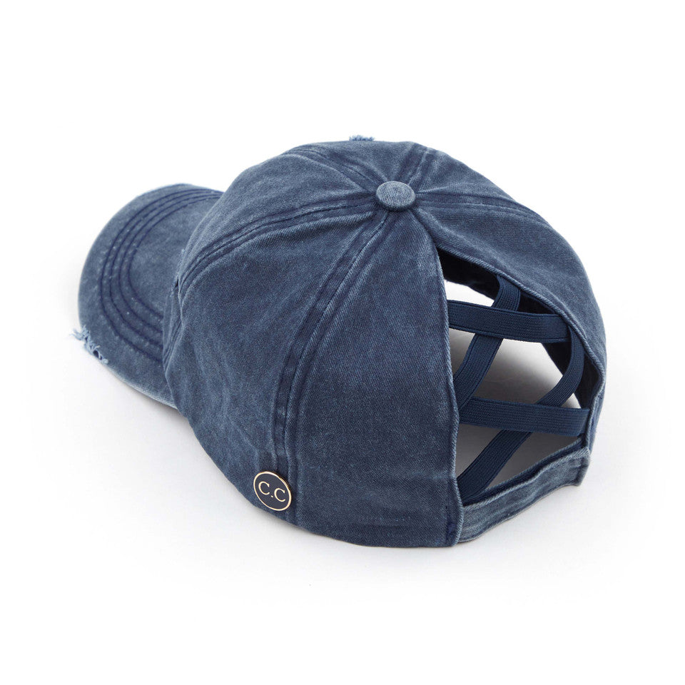 C.C BASEBALL PONYCAP
