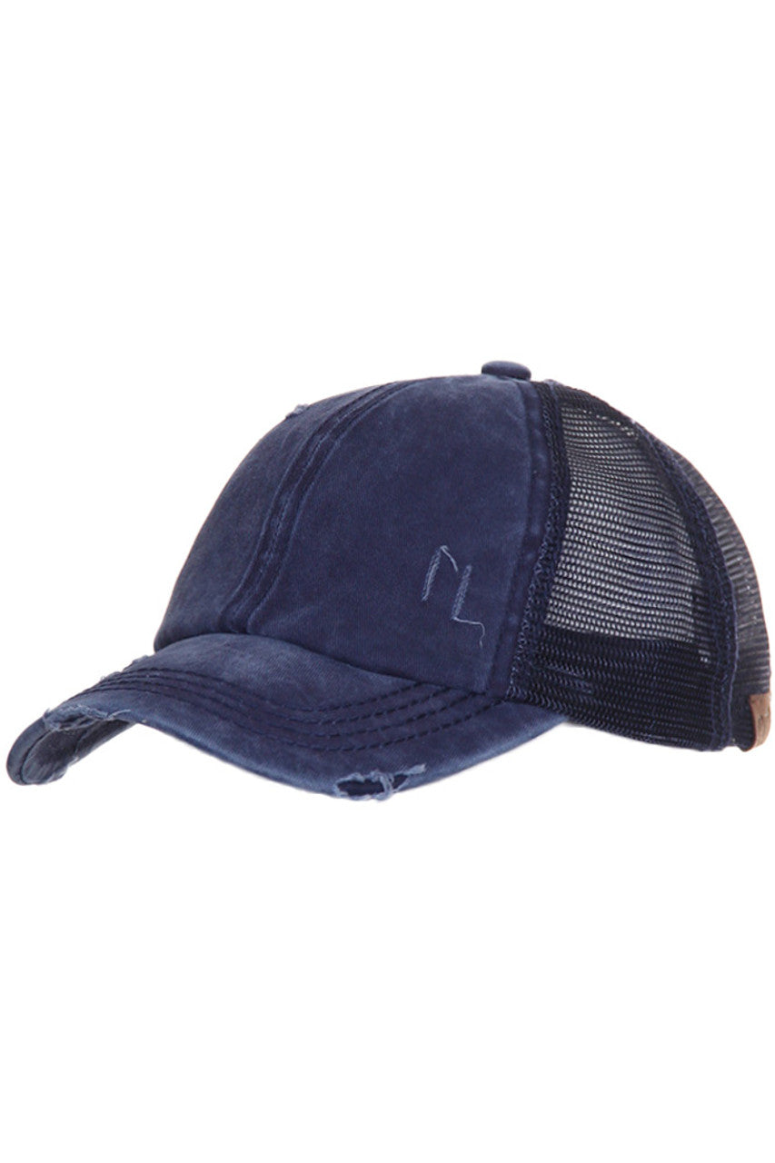 C.C Baseball Pony Cap
