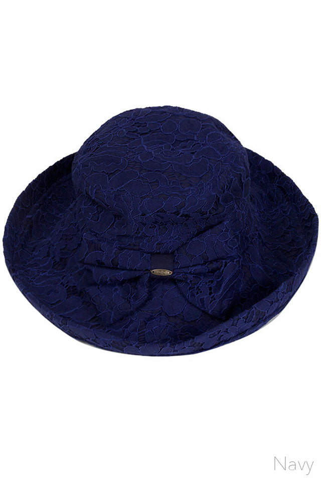 C.C Foldable Lace Hat