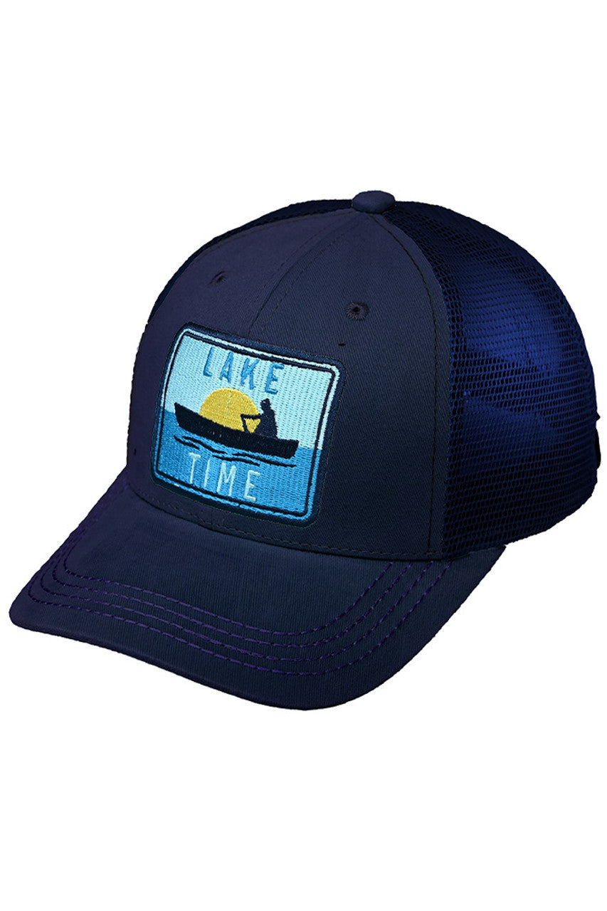 C.C LAKE TIME Embroidery Patch Baseball Cap