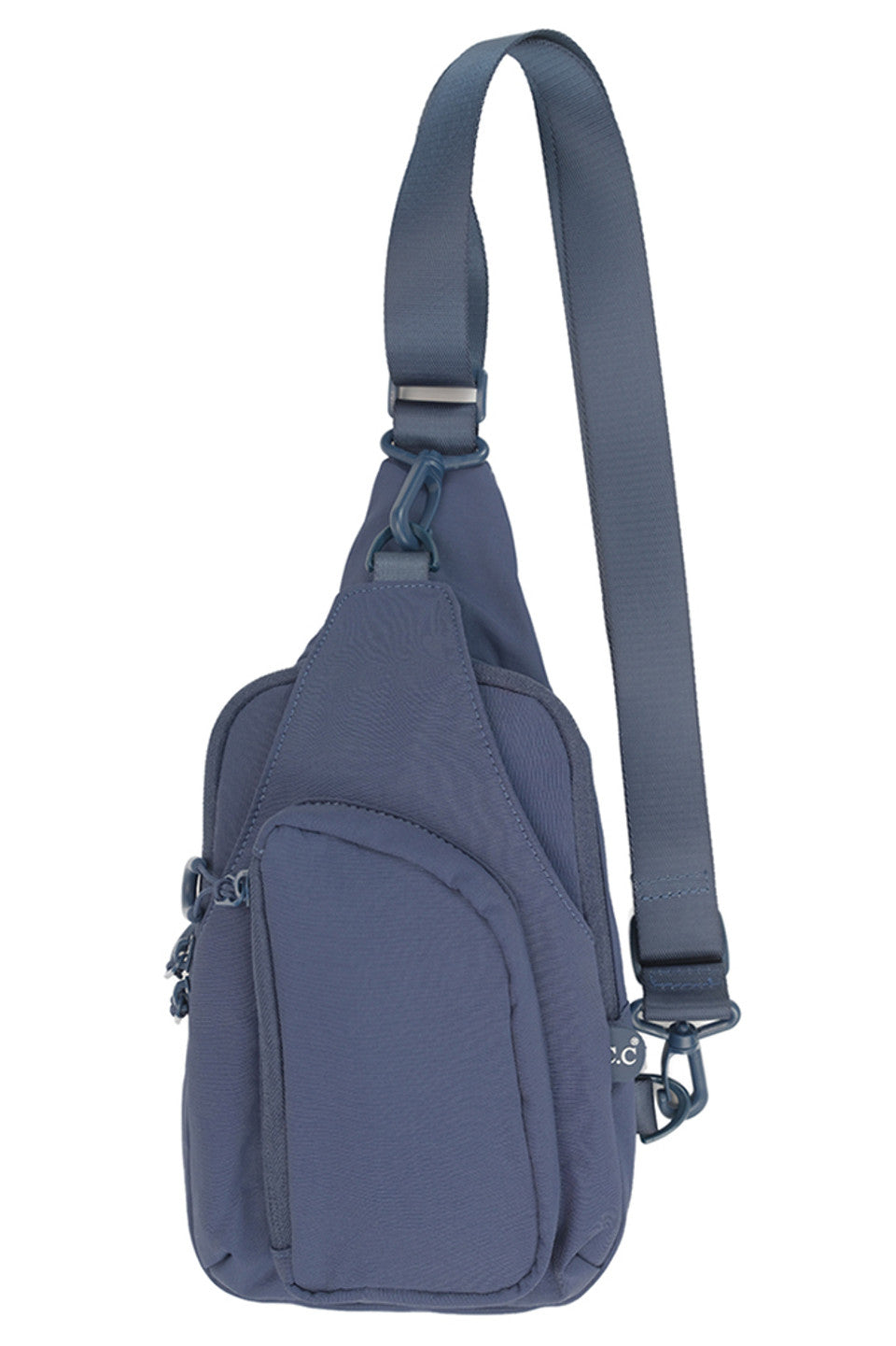 C.C Solid Crossbody Sling Bag
