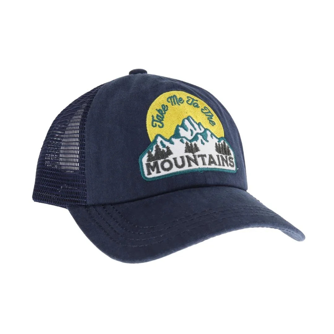 C.C TAKE ME TO THE MOUNTAINS Patch Pony Cap