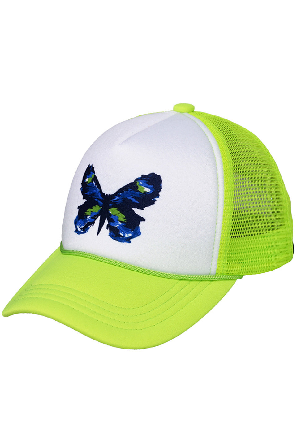 C.C Kids Hand Painted Abstract Butterfly Cap
