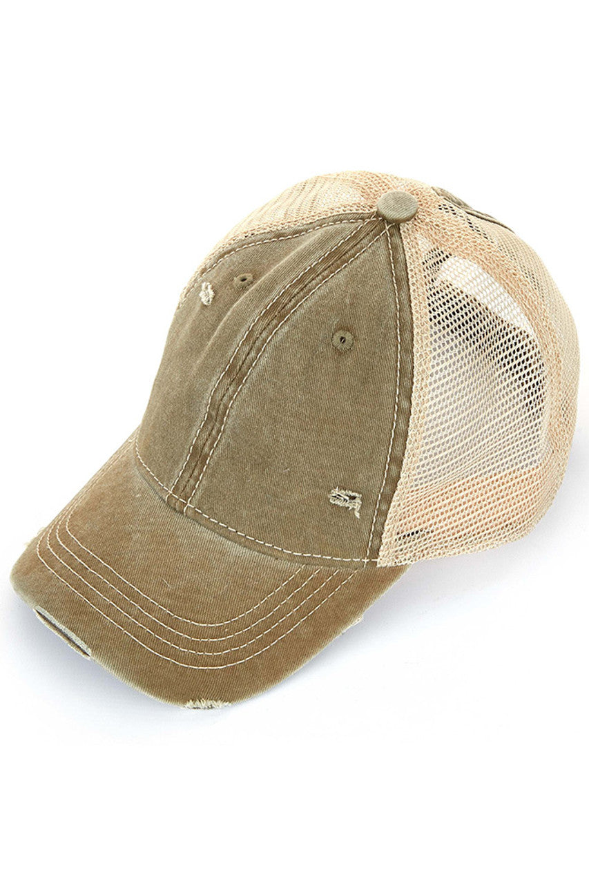 C.C BASEBALL PONYCAP