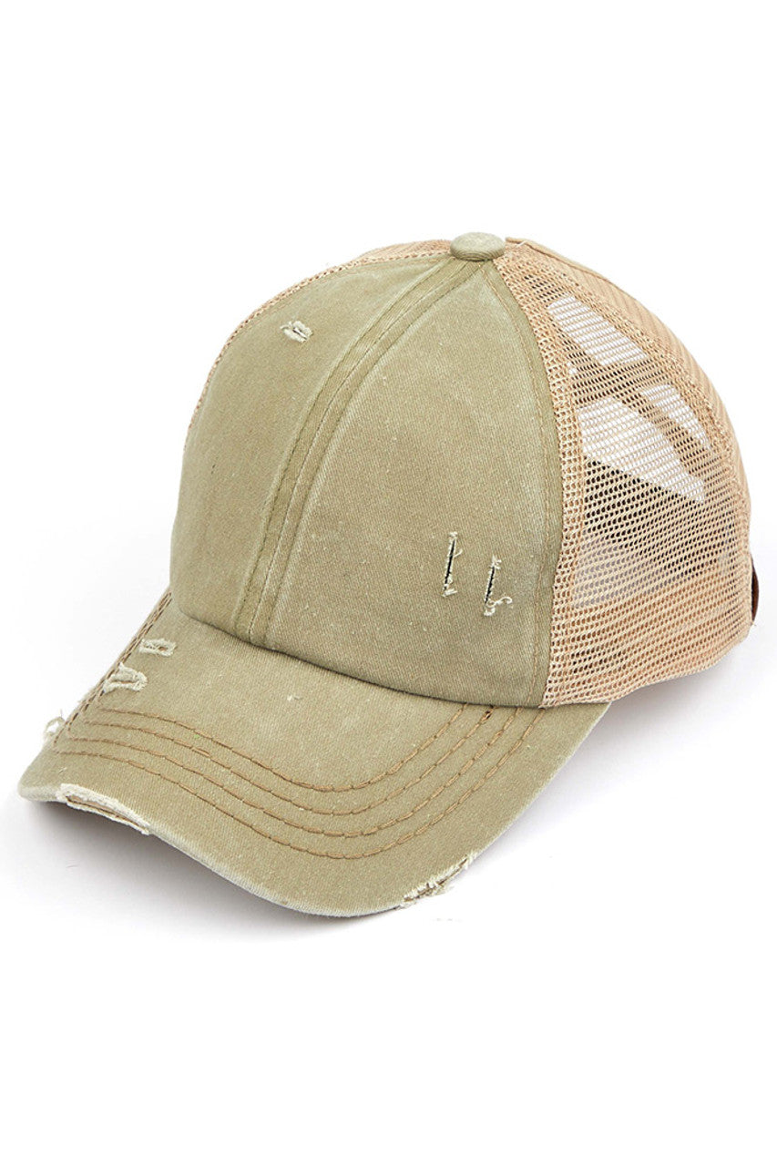 C.C BASEBALL PONYCAP