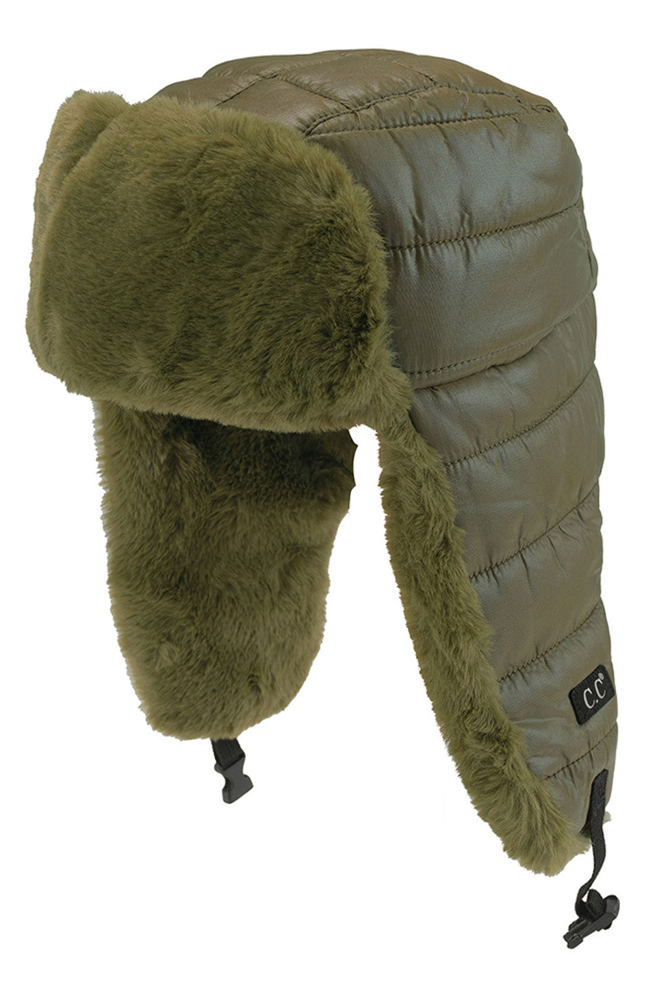 C.C Padded Faux Fur Trapper Hat