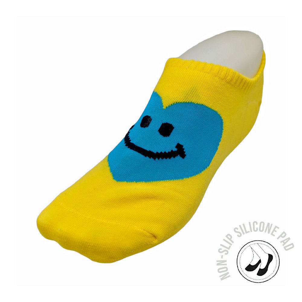 10Pairs - Smile Centered Heart Socks