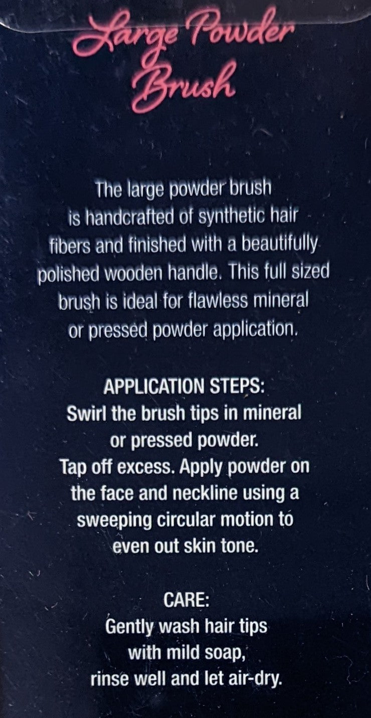 PRETTY SAVVY Large Powder Brush