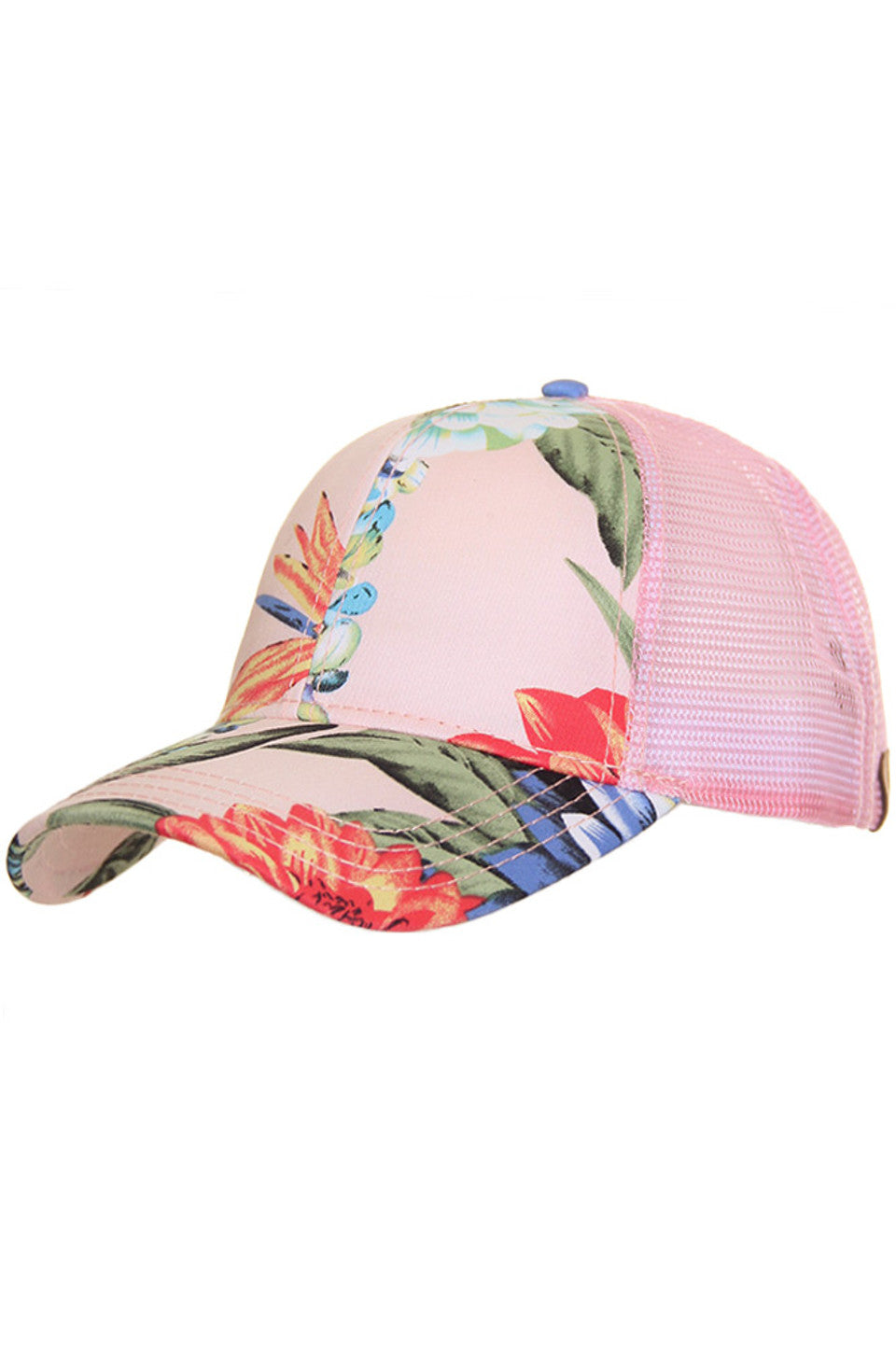 C.C FLORAL BASEBALL CAP