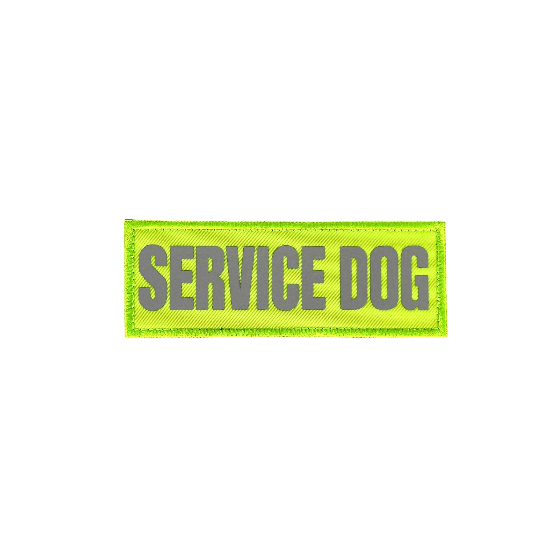 REFLECTIVE HIGH VISIBILITY NEON Tag Patch