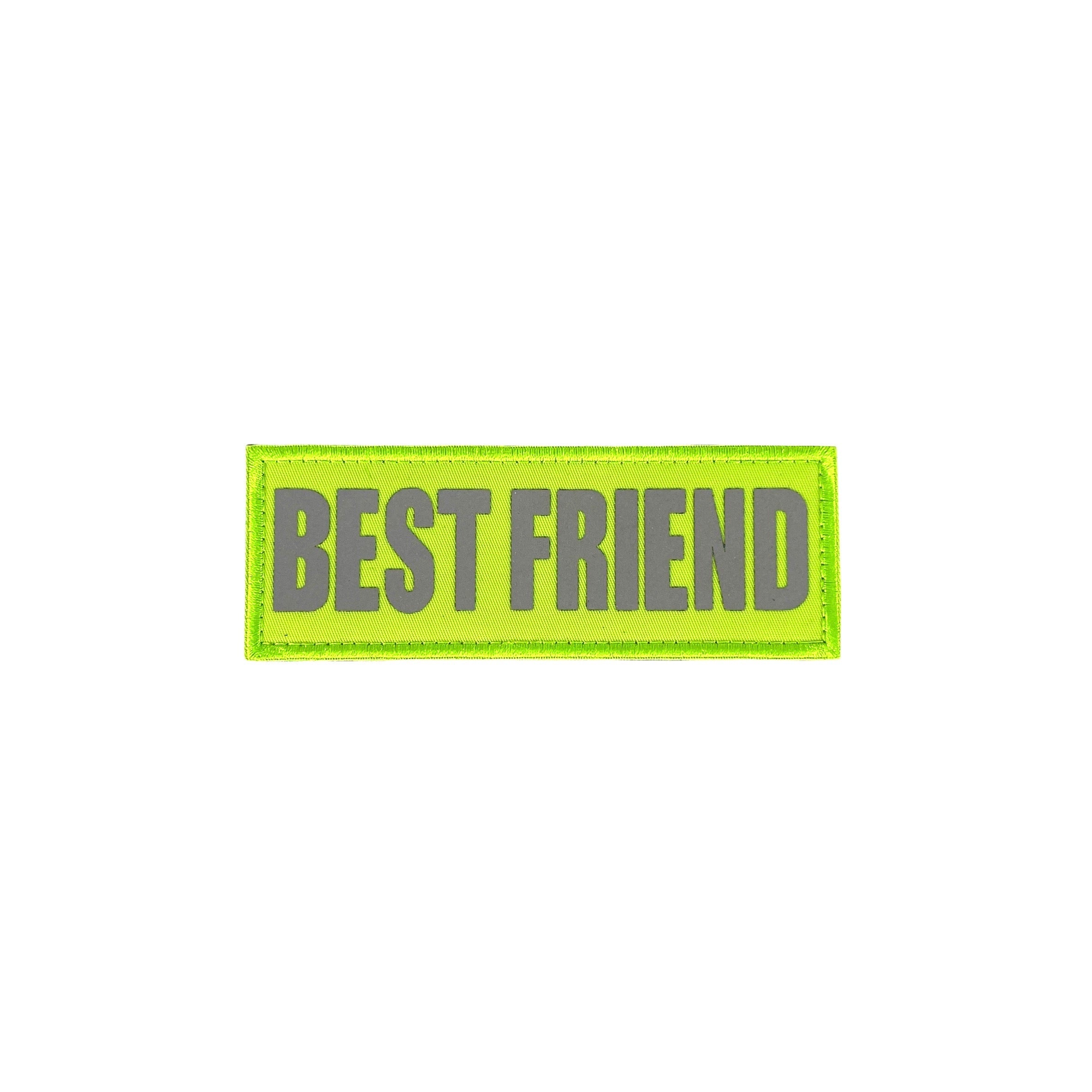 REFLECTIVE HIGH VISIBILITY NEON Tag Patch