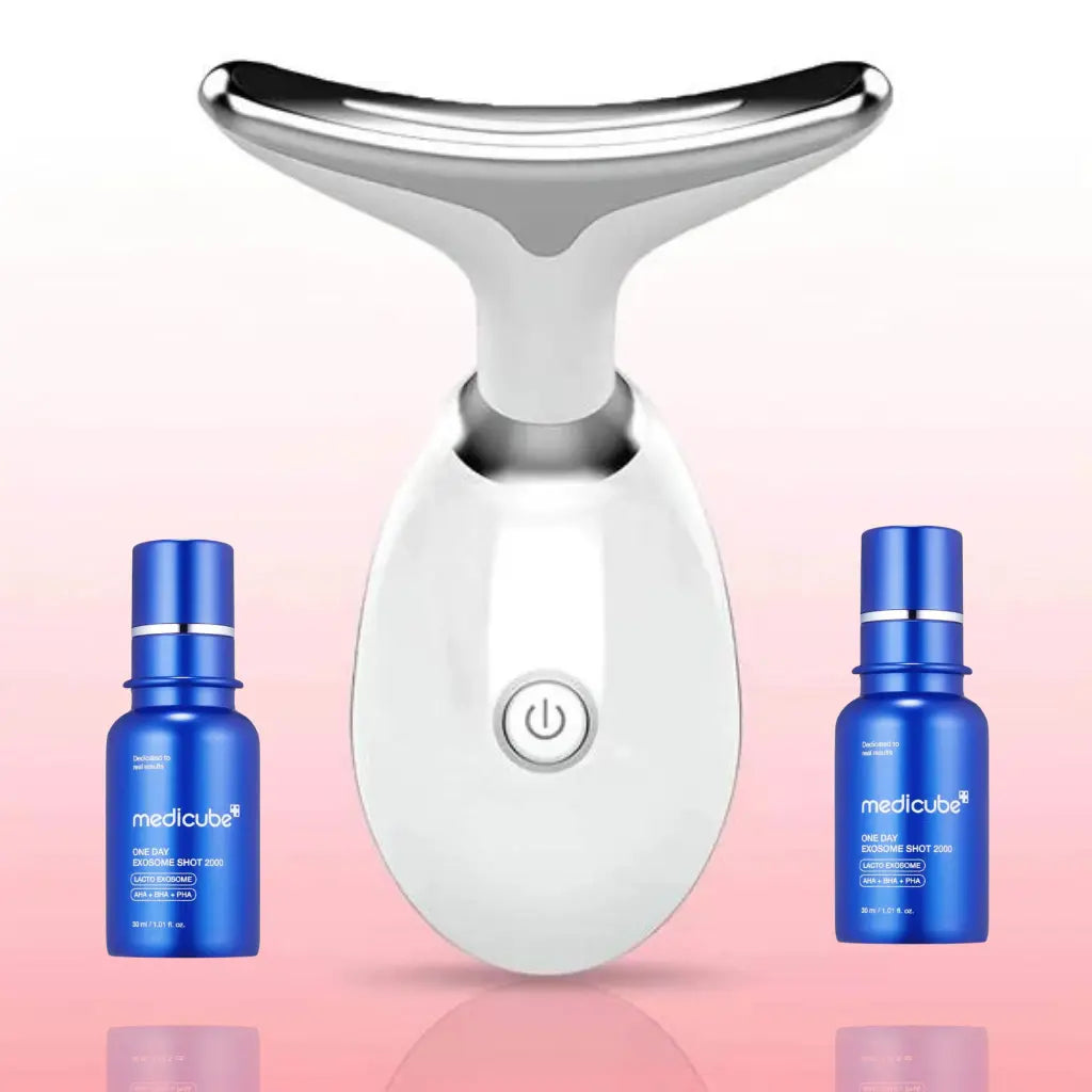 Anti Wrinkle Face Massager + 2 Exosome Serums