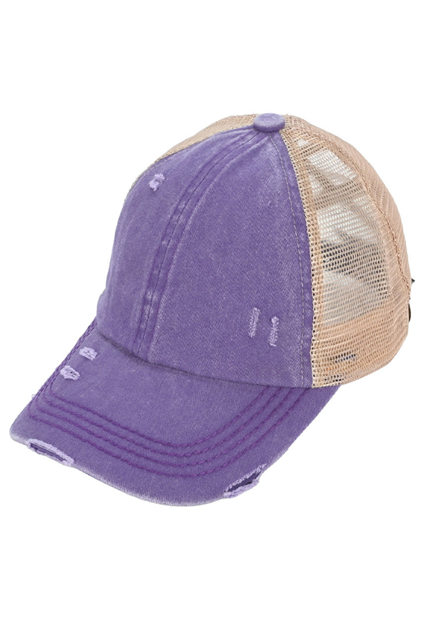 C.C BASEBALL PONYCAP