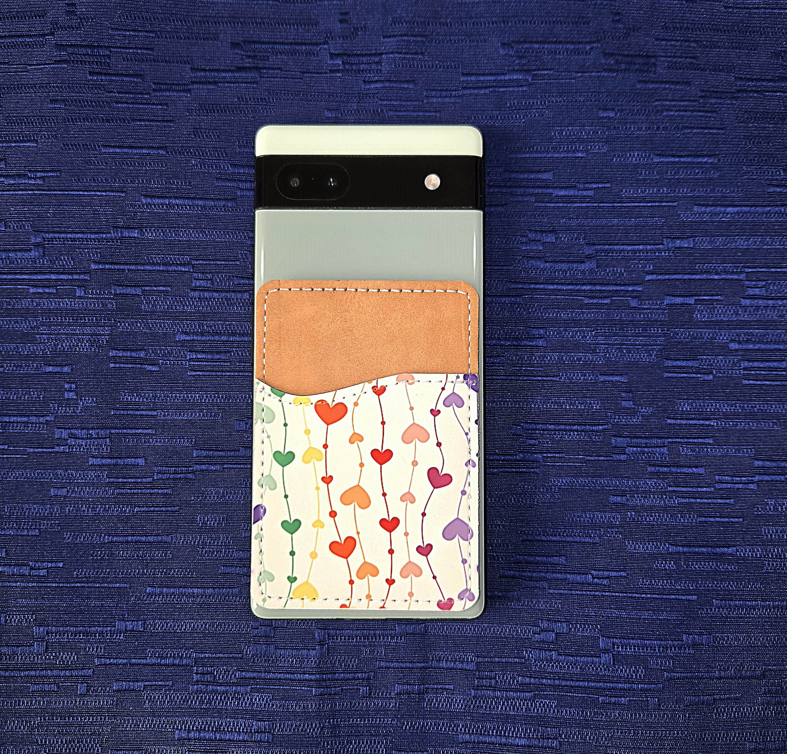 Cute Adhesive Cell Phone Wallets (Multiple designs available)